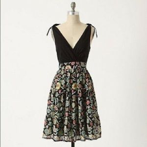 MAEVE Black Pink Blue French Isles Bora Bora Polynesian Dress 2 Anthropologie